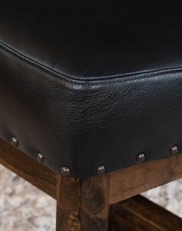 Chisum TX Midnight Armless Barstool Chisum TX Midnight Armless Barstool