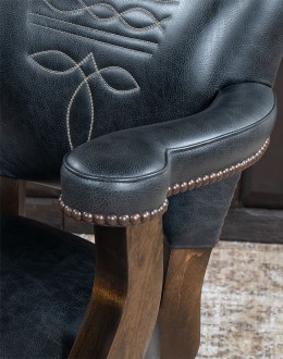 Chisum TX Midnight Barstool