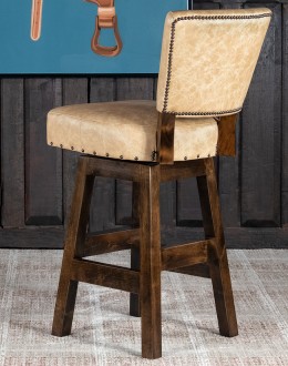 Chisum Tx Palomino Armless Barstool