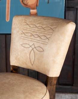 Chisum Tx Palomino Armless Barstool