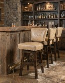 Chisum Tx Palomino Armless Barstool