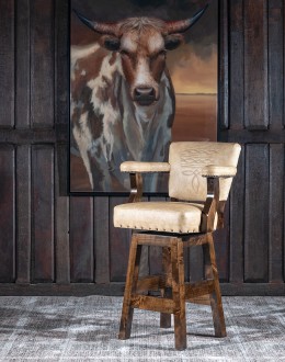 Chisum TX Palomino Barstool