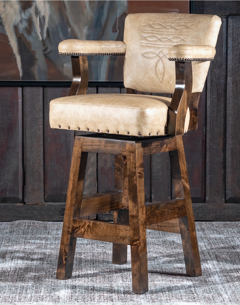 Chisum TX Palomino Barstool