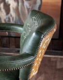 Axis & Olive Swivel Western Bar Chair