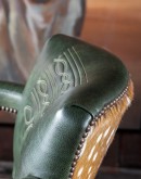 Axis & Olive Swivel Western Bar Chair