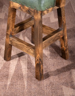 Chisum TX Green Barstool