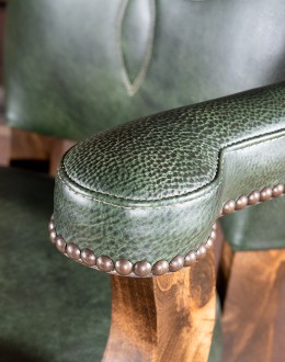 Chisum TX Green Barstool