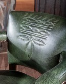 Axis & Olive Swivel Western Bar Chair