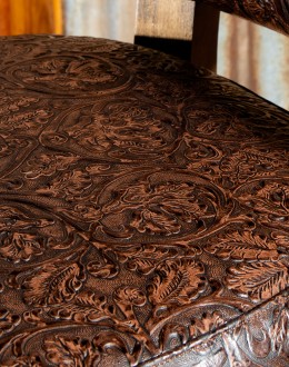 Chisum Western Armless Barstool