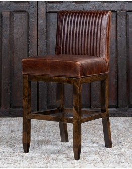 Sloane Sycamore Leather Barstool Sloane Sycamore Leather Barstool