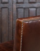 Sloane Sycamore Leather Barstool