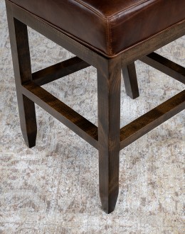 Sloane Sycamore Leather Barstool Sloane Sycamore Leather Barstool