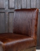 Sloane Sycamore Leather Barstool