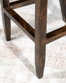 Sloane Mocha Leather Barstool