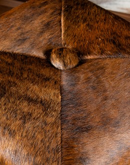 Winchester Cowhide Counter Stool counter stool in all over cowhide