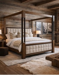 Aspen Canopy Bed