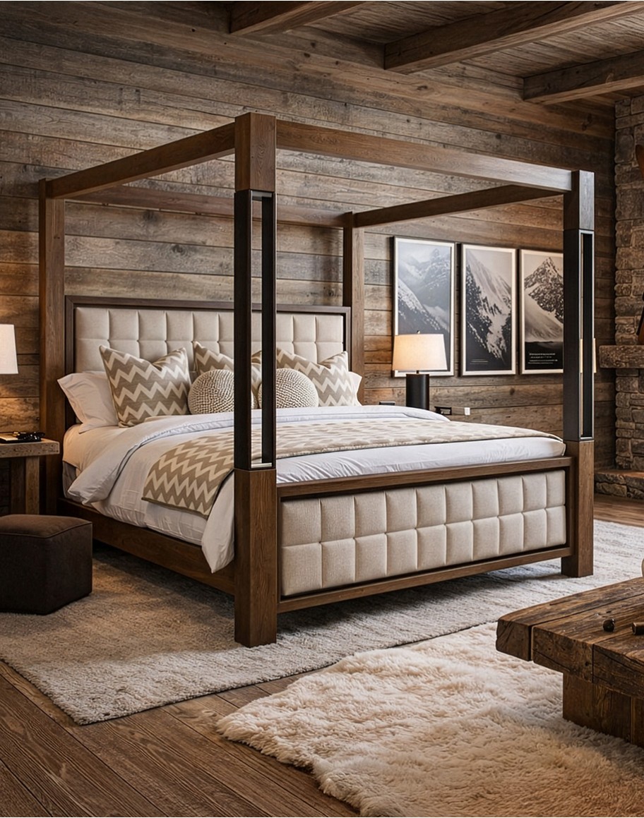 Aspen Canopy Bed