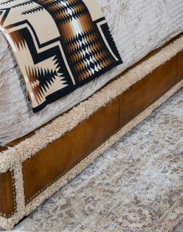 Berne Leather Bed Berne Leather Bed