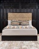 Llano Sand Leather Bed