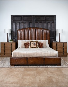 Monarch Leather Bed Monarch Leather Bed