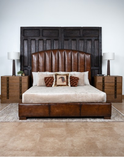 Monarch Leather Bed Monarch Leather Bed