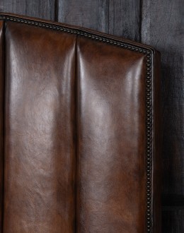 Monarch Leather Bed