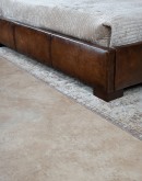 Monarch Leather Bed