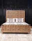 Sierra Sand Wooden Bed