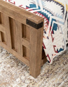 Sierra Sand Wooden Bed Sierra Sand Wooden Bed