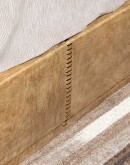 Sonora Sand Leather Bed