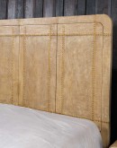 Sonora Sand Leather Bed