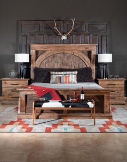 TX Corbel Wooden Bed