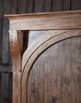 TX Corbel Wooden Bed