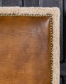 Willow Saddle Leather Bed