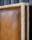 Willow Saddle Leather Bed