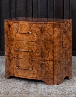 Naples Burl Wood Chest