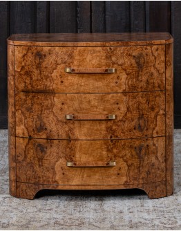 Naples Burl Wood Chest Naples Burl Wood Chest