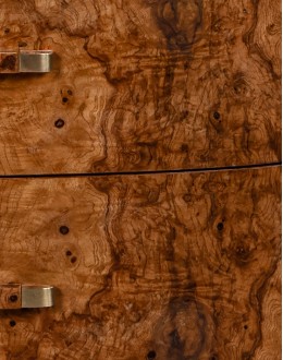 Naples Burl Wood Chest