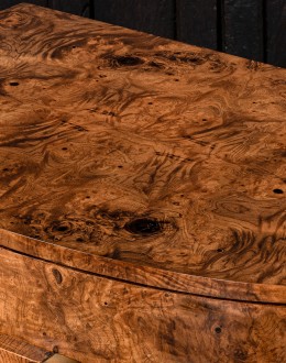 Naples Burl Wood Chest