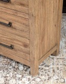 Sierra Sand Three Drawer Nightstand