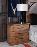 TX Three Drawer Nightstand