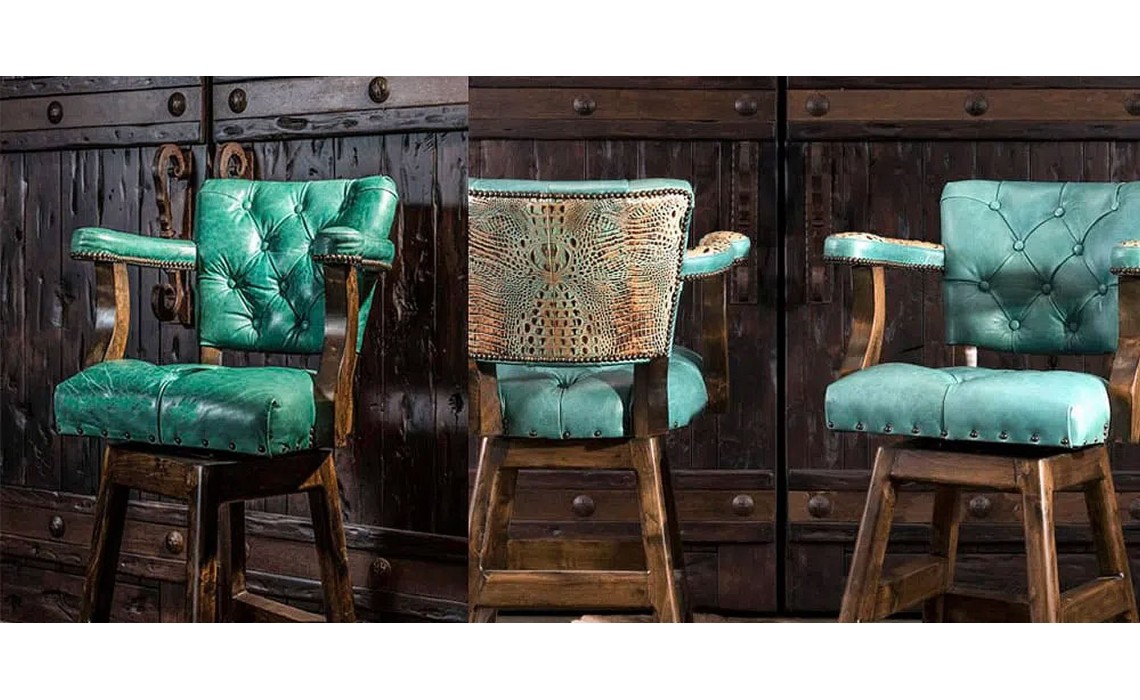 6 High-End Barstools To Add To Your Western Home