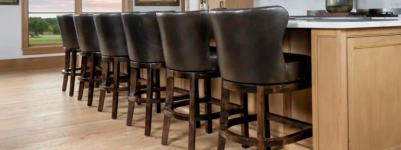 Best Leather Swivel Barstools