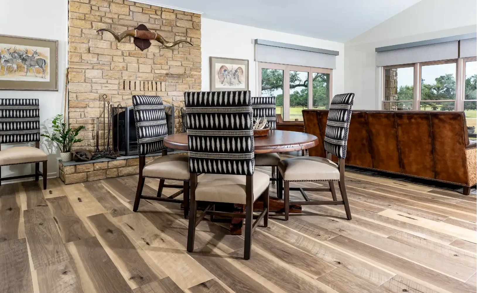 The Best Western Dining Chairs for Luxury Ranch and Mountain Homes