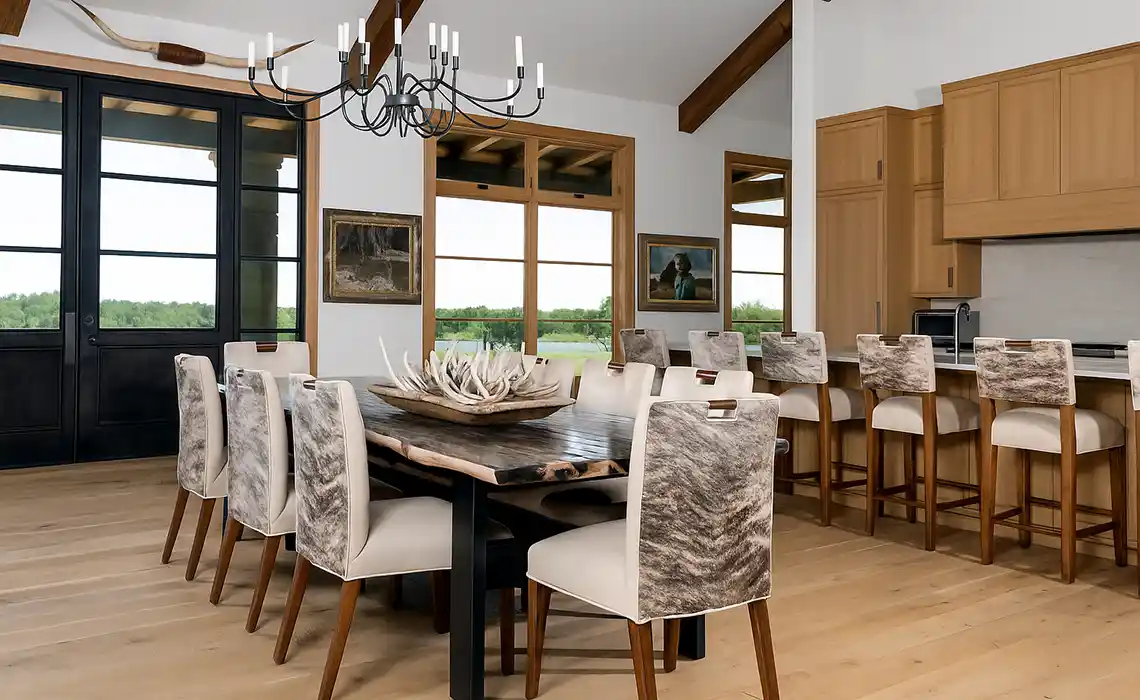 How To Blend Western Dining Room Furniture With Rustic Charm And Timeless Luxury