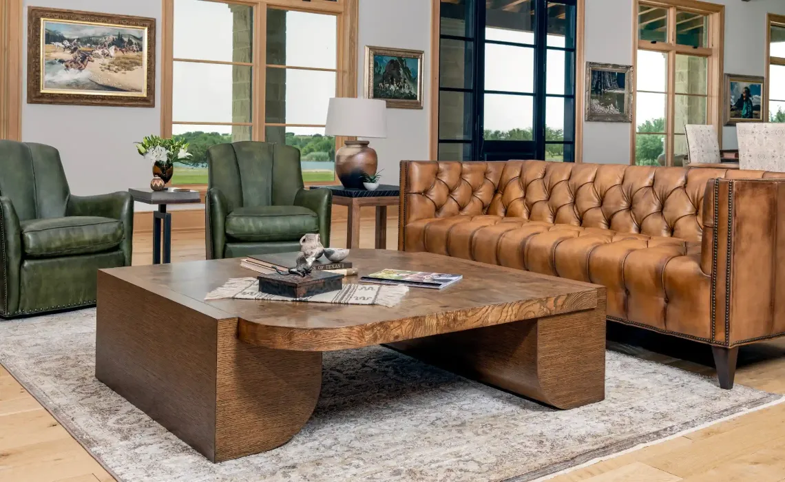 Luxury Leather And Western Swivel Chairs for Your Living Room