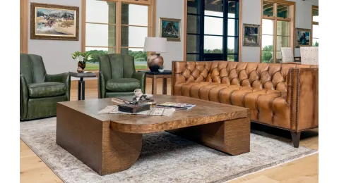 Luxury Leather And Western Swivel Chairs for Your Living Room