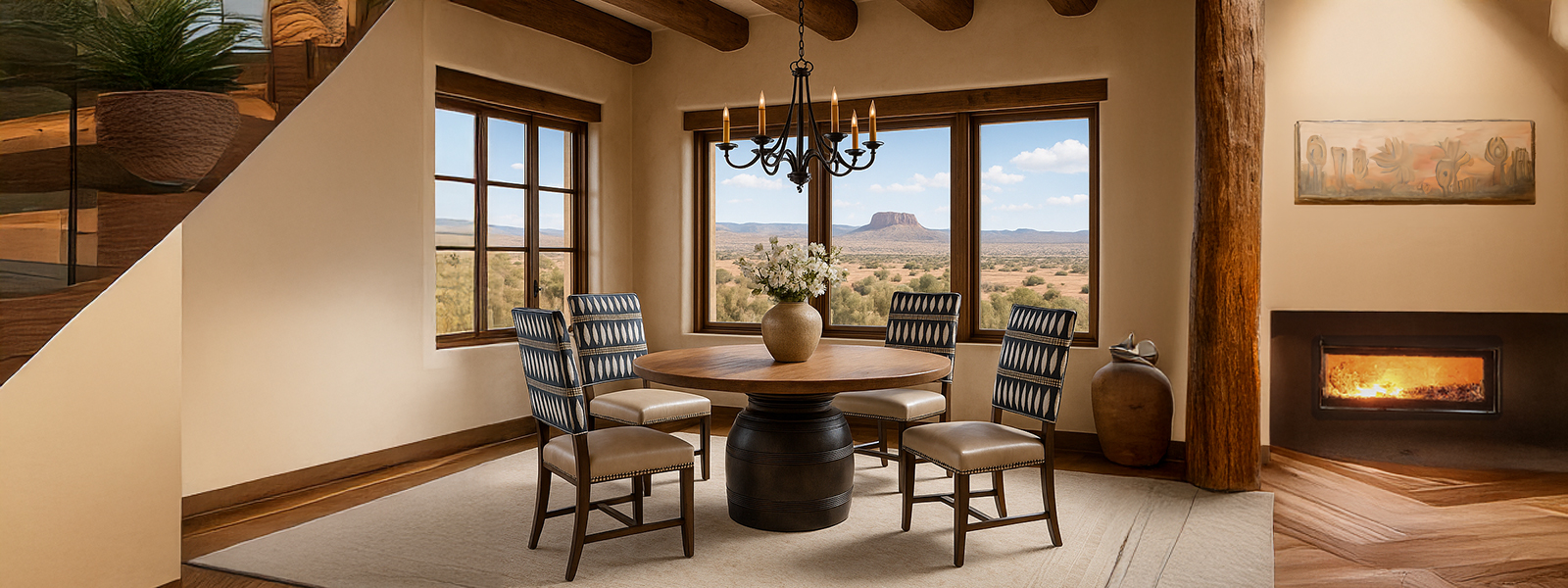 Southwestern Dining Room Chairs