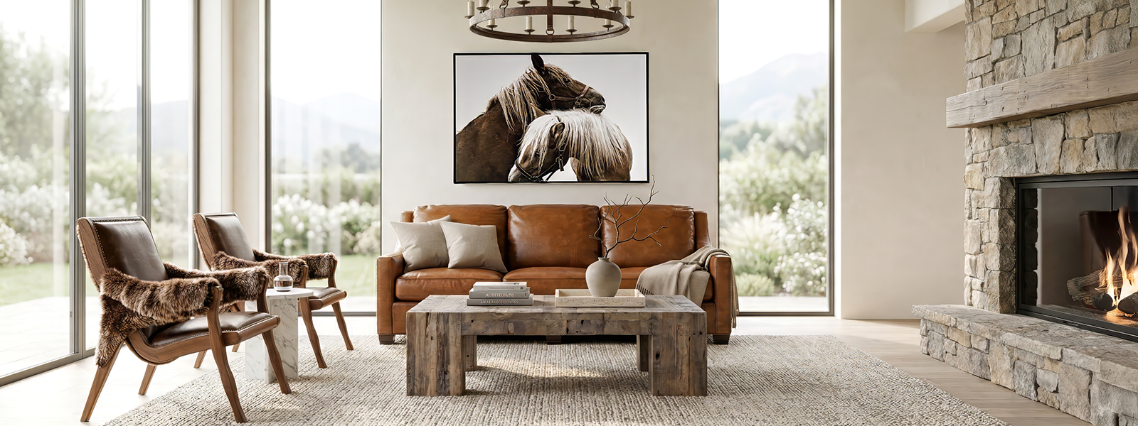 Overland Sheepskin Chair