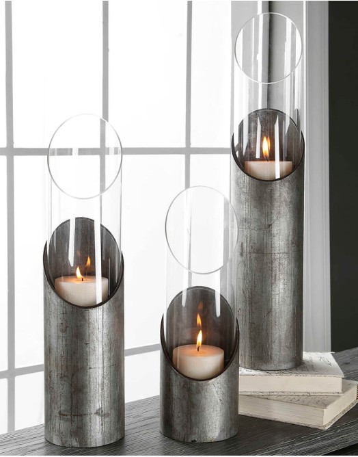 Karter Candleholders, S/3